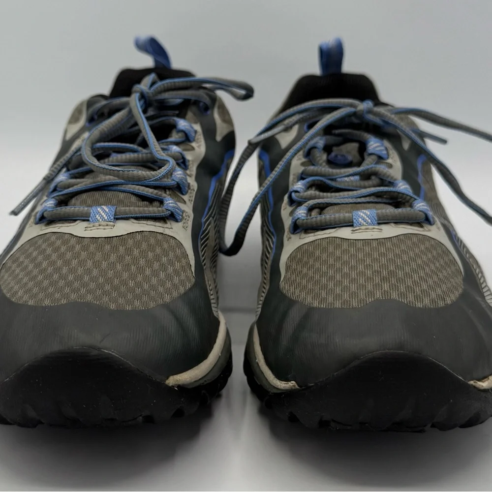 Merrell Siren Edge Vibram Gray Blue Trail Hiking‎ Sneakers Shoes J35516 Size 9.5